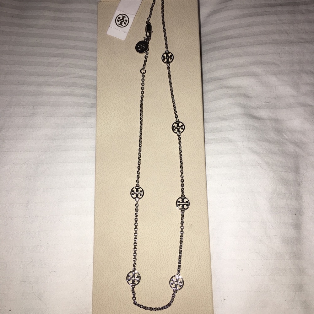 Tory Burch Delicate Logo Necklace